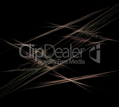 image of one Digital Fractal on Black Color image of one Digital Fractal on Black Color