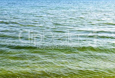 texture of the Black Sea water