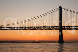 Oakland Bay Bridge, San Francisco, California