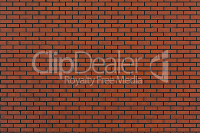 background, red brick with black seams