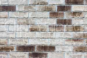 Wall from gray  brick background