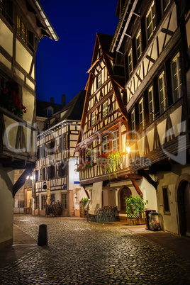 Strasbourg in the night