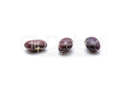Kidney beans isolated on white