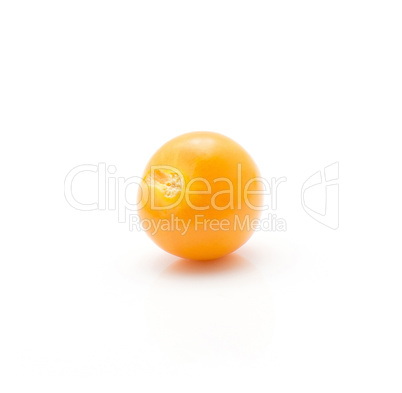 Fresh physalis isolated on white