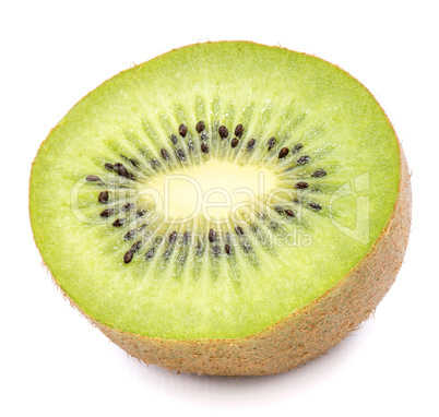 Fresh kiwi isolated on white