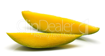 Fresh mango isolated on white