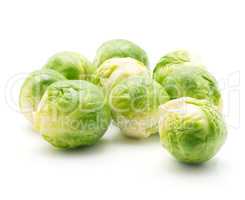 Boiled brussels sprout isolated