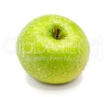 Apple granny smith isolated on white