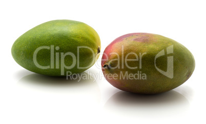 Fresh mango isolated on white