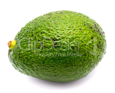 Avocado isolated on white