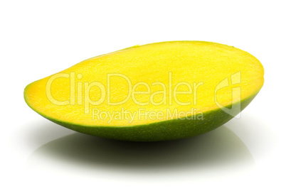 Fresh mango isolated on white