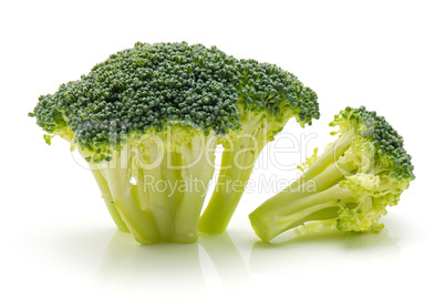 Broccoli isolated on white