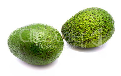 Avocado isolated on white