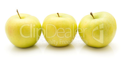 Apple smeralda isolated on white