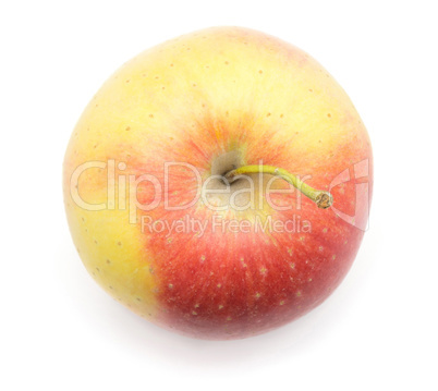 Raw evelina apple isolated