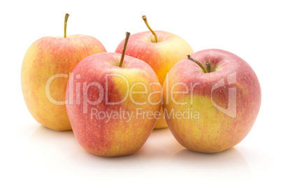 Raw evelina apple isolated