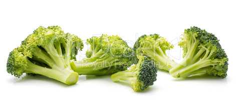 Broccoli isolated on white