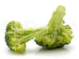 Broccoli isolated on white