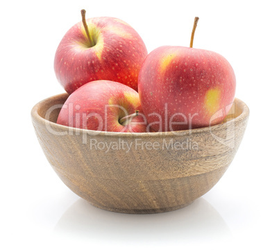 Raw evelina apple isolated