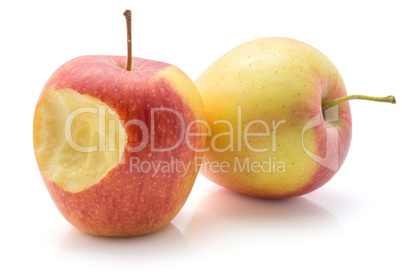 Raw evelina apple isolated