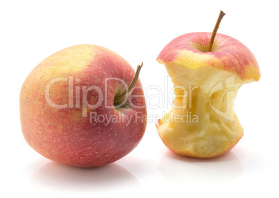 Raw evelina apple isolated