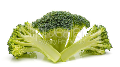 Broccoli isolated on white