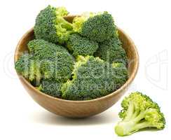 Broccoli isolated on white