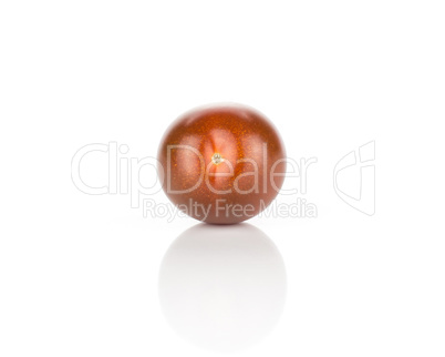 Fresh cherry tomato isolated on white