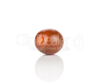 Fresh cherry tomato isolated on white