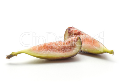 Fresh Fig isolated on white background