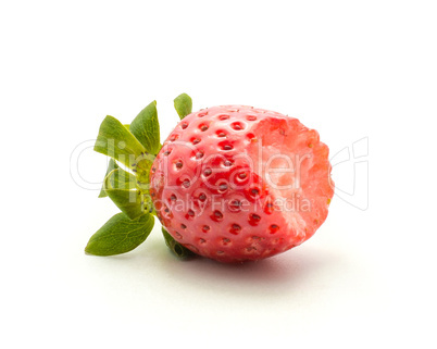 Fresh Strawberry isolated on white