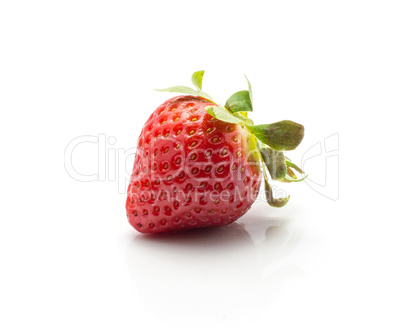 Fresh Strawberry isolated on white