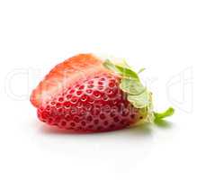 Fresh Strawberry isolated on white