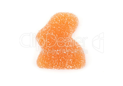 Easter Jelly isolated on white background