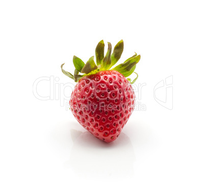 Fresh Strawberry isolated on white