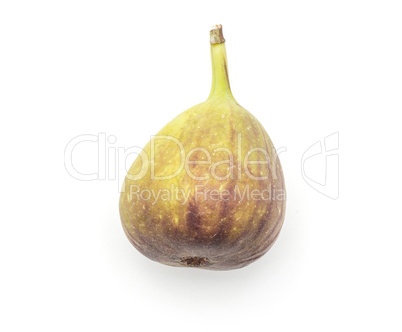 Fresh Fig isolated on white background