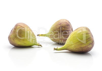 Fresh Fig isolated on white background