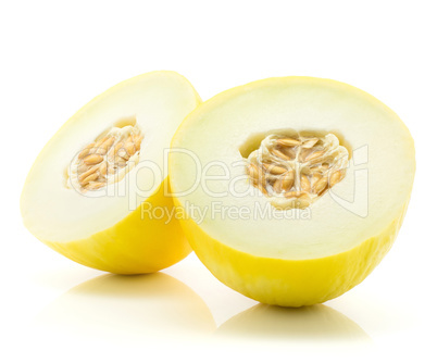 Melon Honeydew isolated on white