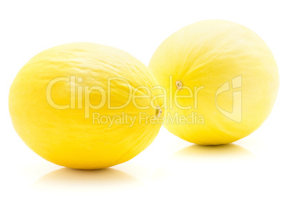 Melon Honeydew isolated on white