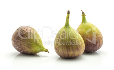 Fresh Fig isolated on white background