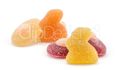 Easter Jelly isolated on white background