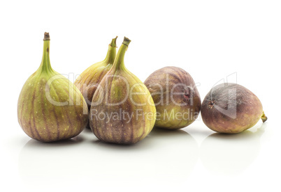 Fresh Fig isolated on white background