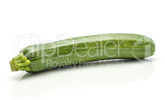 Fresh Zucchini isolated on white