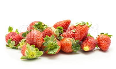 Fresh Strawberry isolated on white