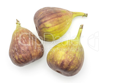 Fresh Fig isolated on white background