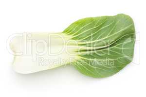 Fresh Bok choy isolated on white