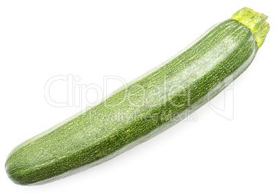 Fresh Zucchini isolated on white