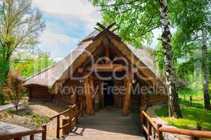 Beautiful log house