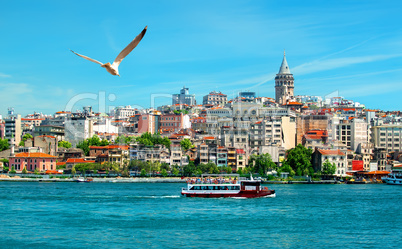 View on istanbul city