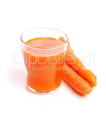 Juice of carrots, healthy drinks